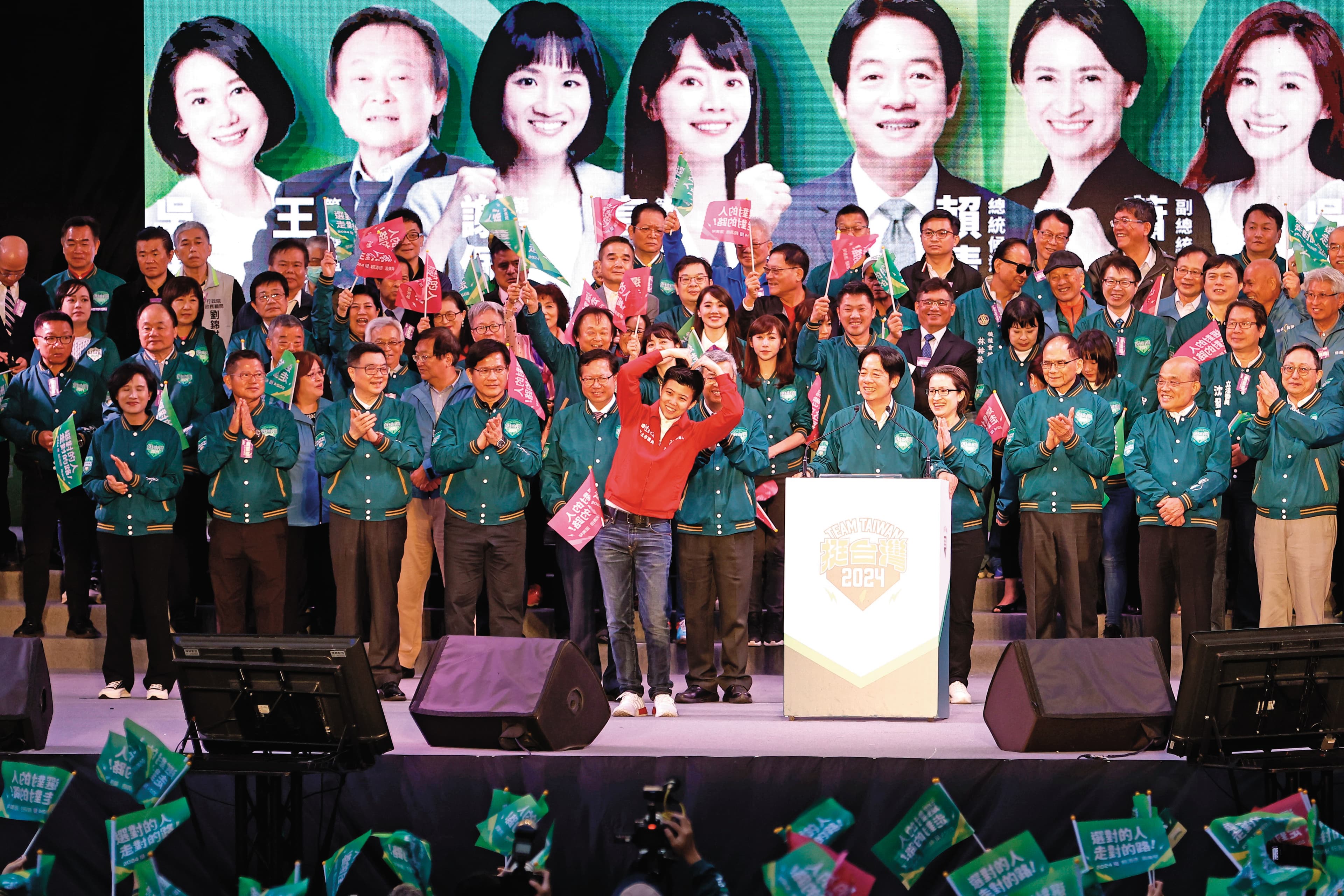 民進黨在首都8個選區力保3+1席。