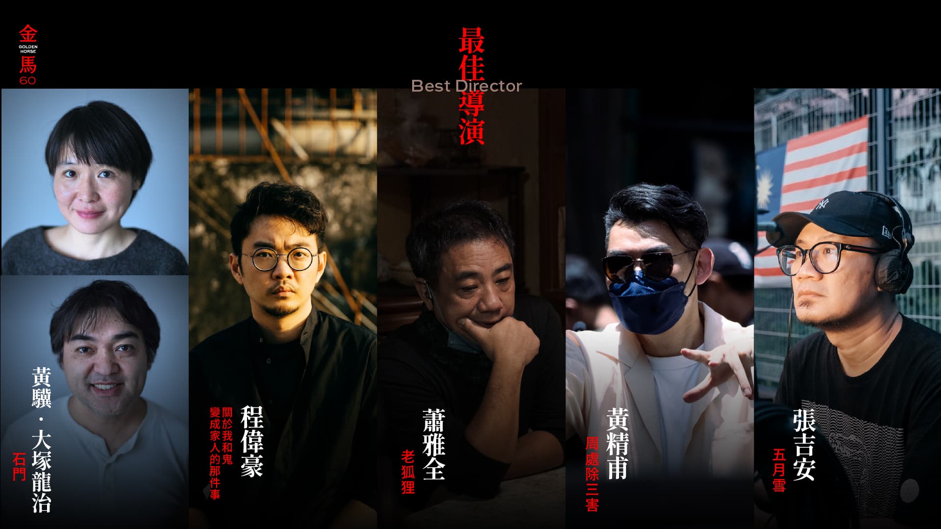 最佳導演入圍名單出爐。(翻攝自金馬影展 TGHFF臉書)