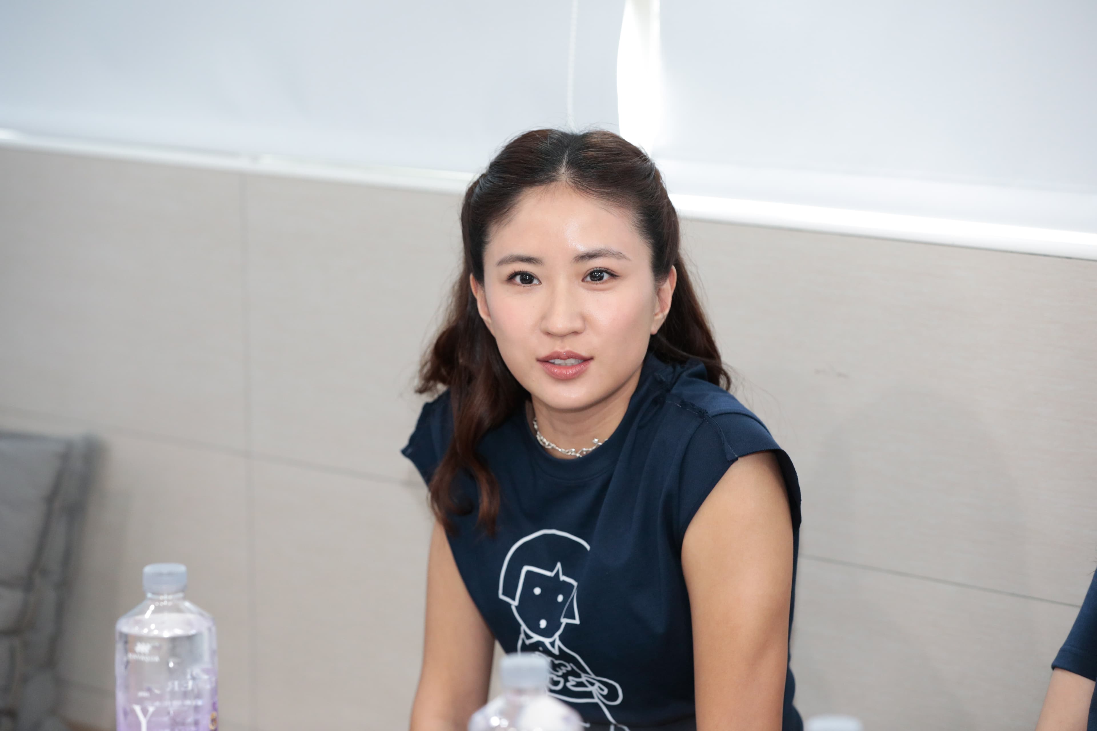 9m88最近與章廣辰傳出緋聞,但她當場誠徵男友。