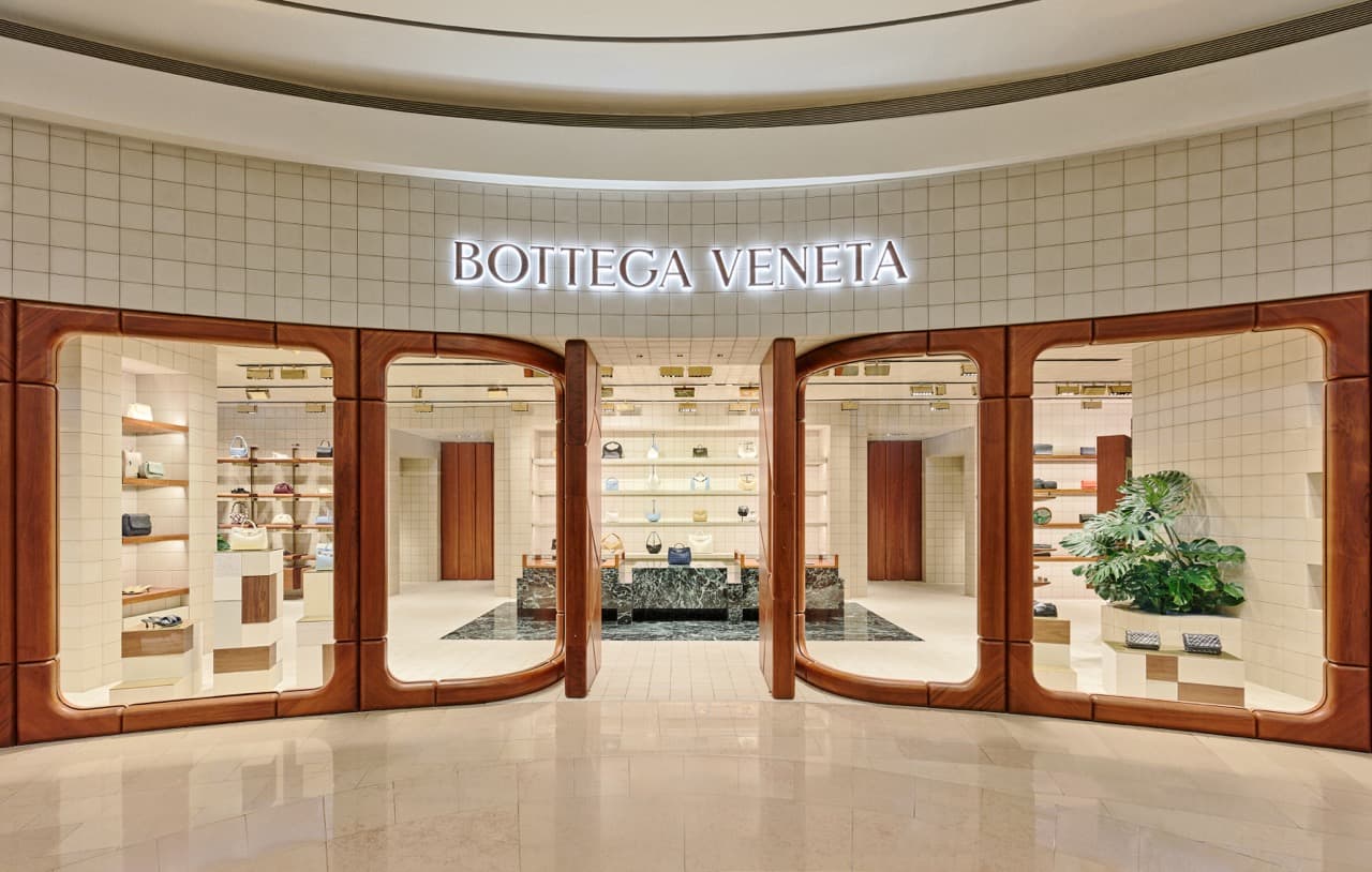 占地近百坪的BOTTEGA VENETA台北101旗艦店。(BOTTEGA VENETA提供)
