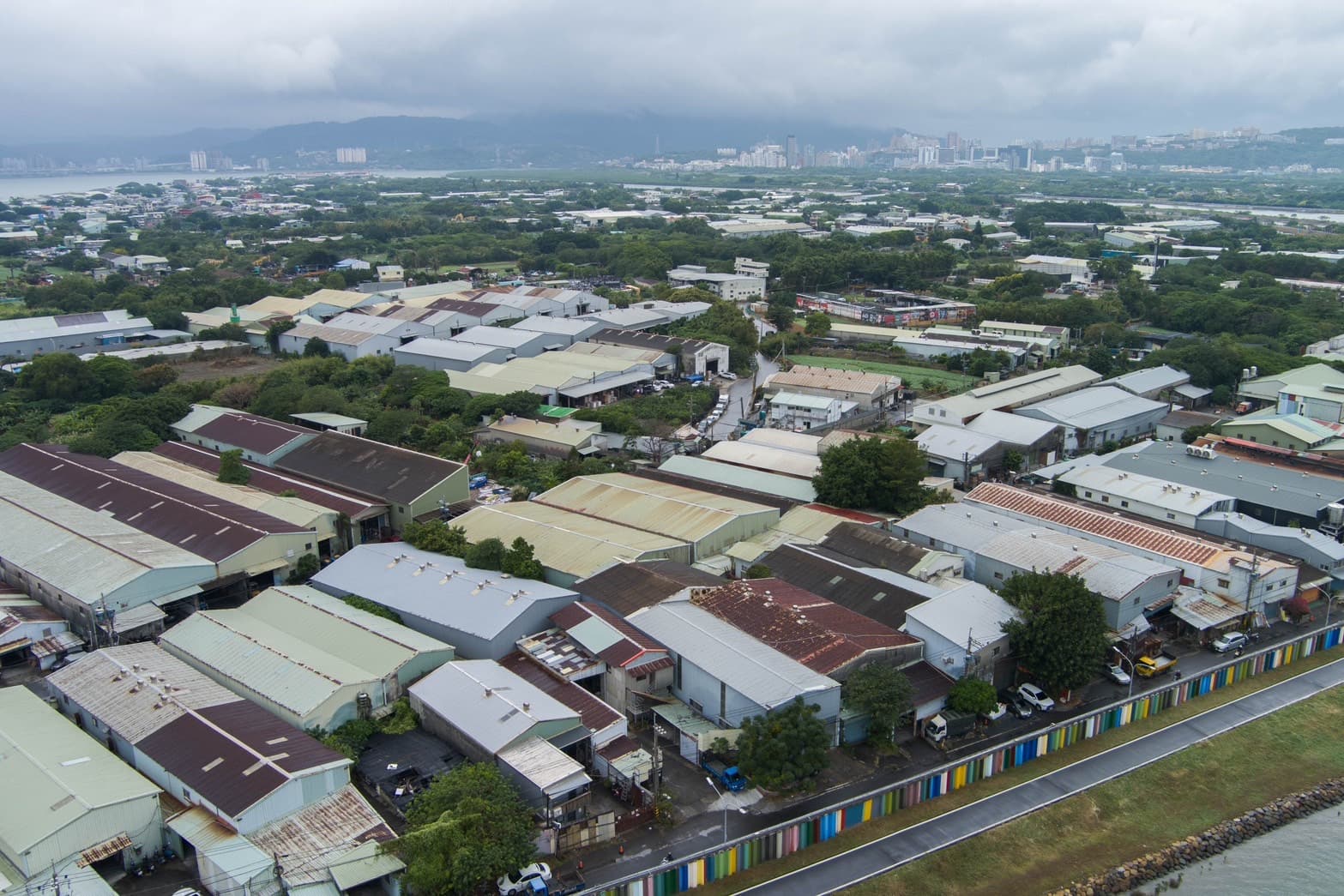 社子島地區國土重劃爭議多,造成民怨。