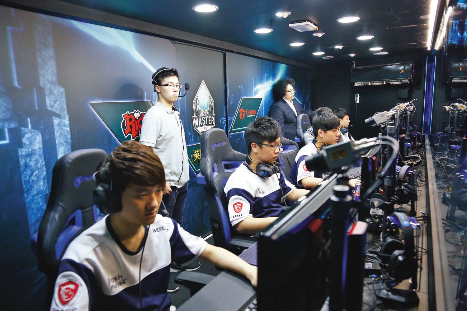 國內最知名的電競團隊「閃電狼」是網銀國際所有。(翻攝自Garena eSports)