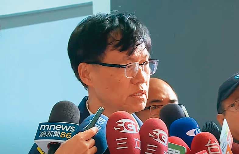 台中市教育局長蔣偉民事後坦承學校有疏失,將追究相關人員責任。(翻攝鏡新聞)