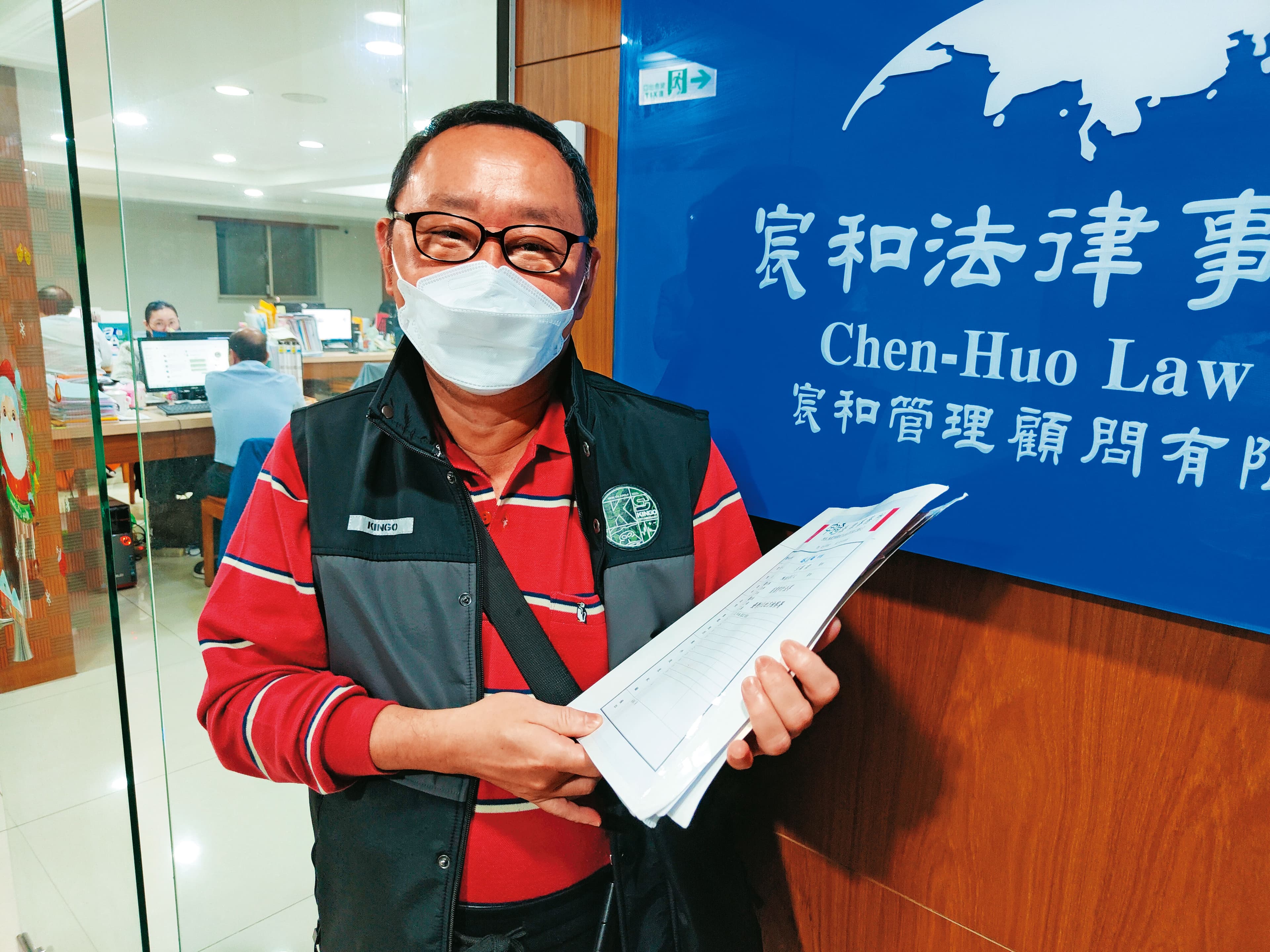 台光前董座李福禕(圖)因不甘被過河拆橋,憤而向檢察官舉發陳萬添的違法行為。
