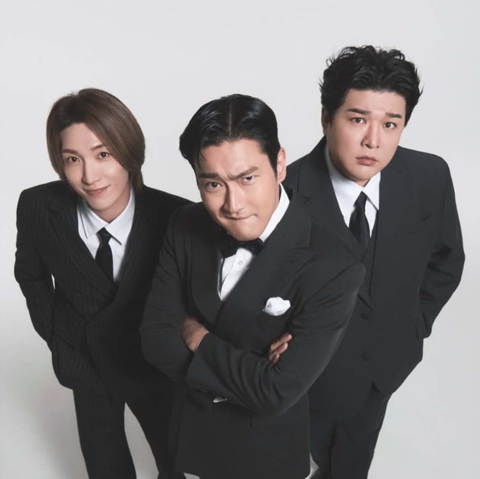 利特(左起)、始源及神童3人組成的最新子團體 SUPER JUNIOR-L.S.S.將在本屆風雲榜登台表演。(圖/KKBOX提供)