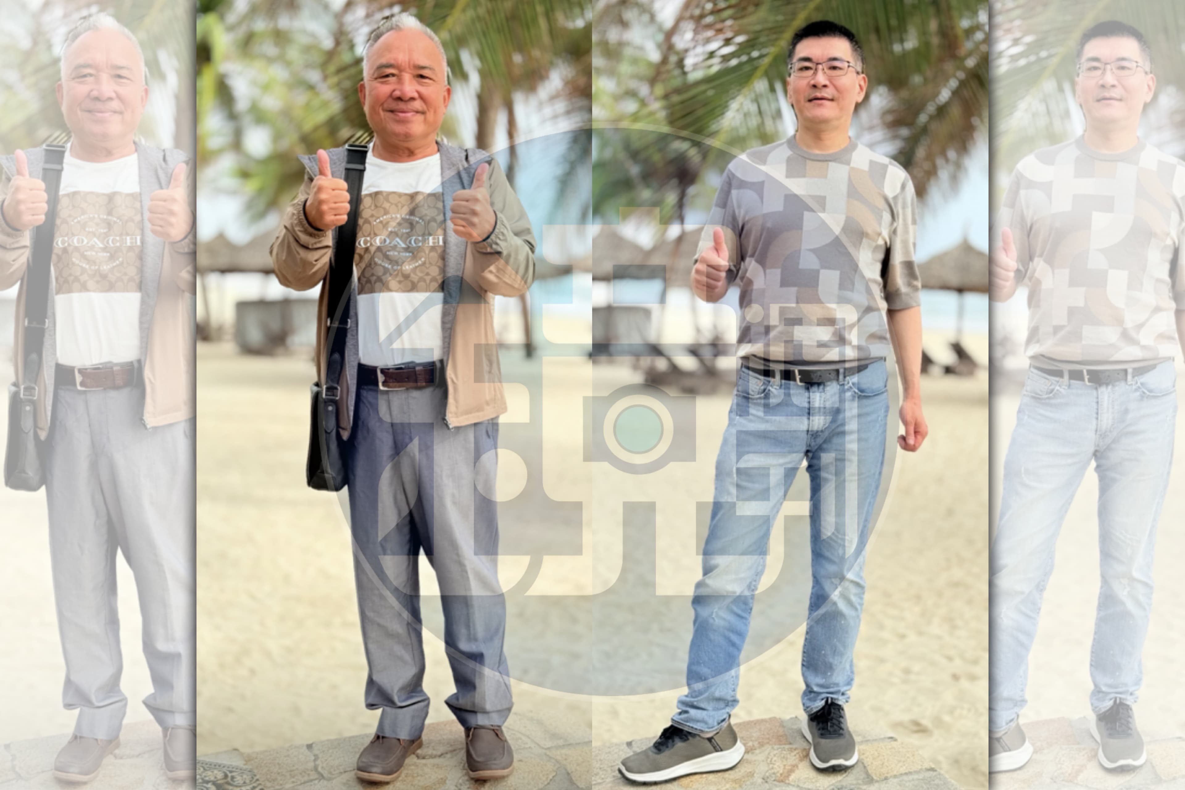 趙建銘與服刑獄友蔡秉雄感情深厚,海島出遊照曝光。