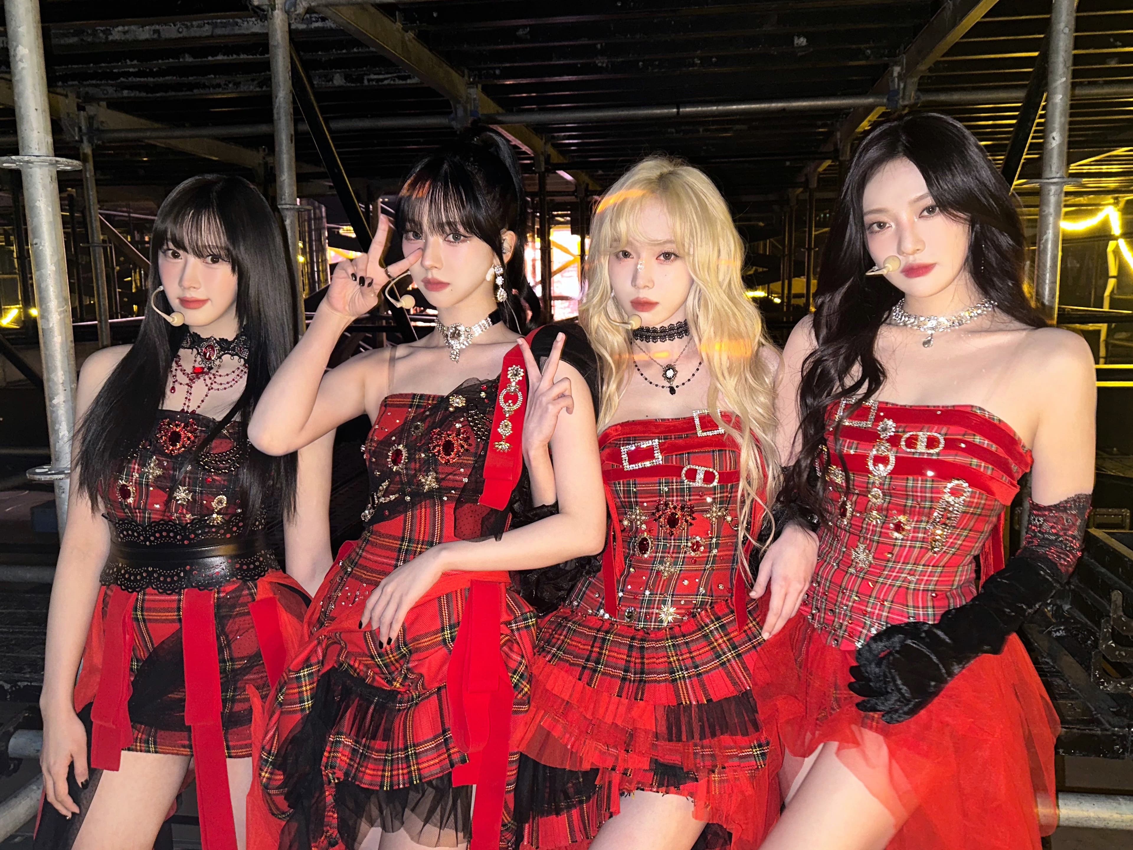 Aespa今年6月起將展開巡演,台灣場預計在8月10日舉辦。(翻攝Aespa X)