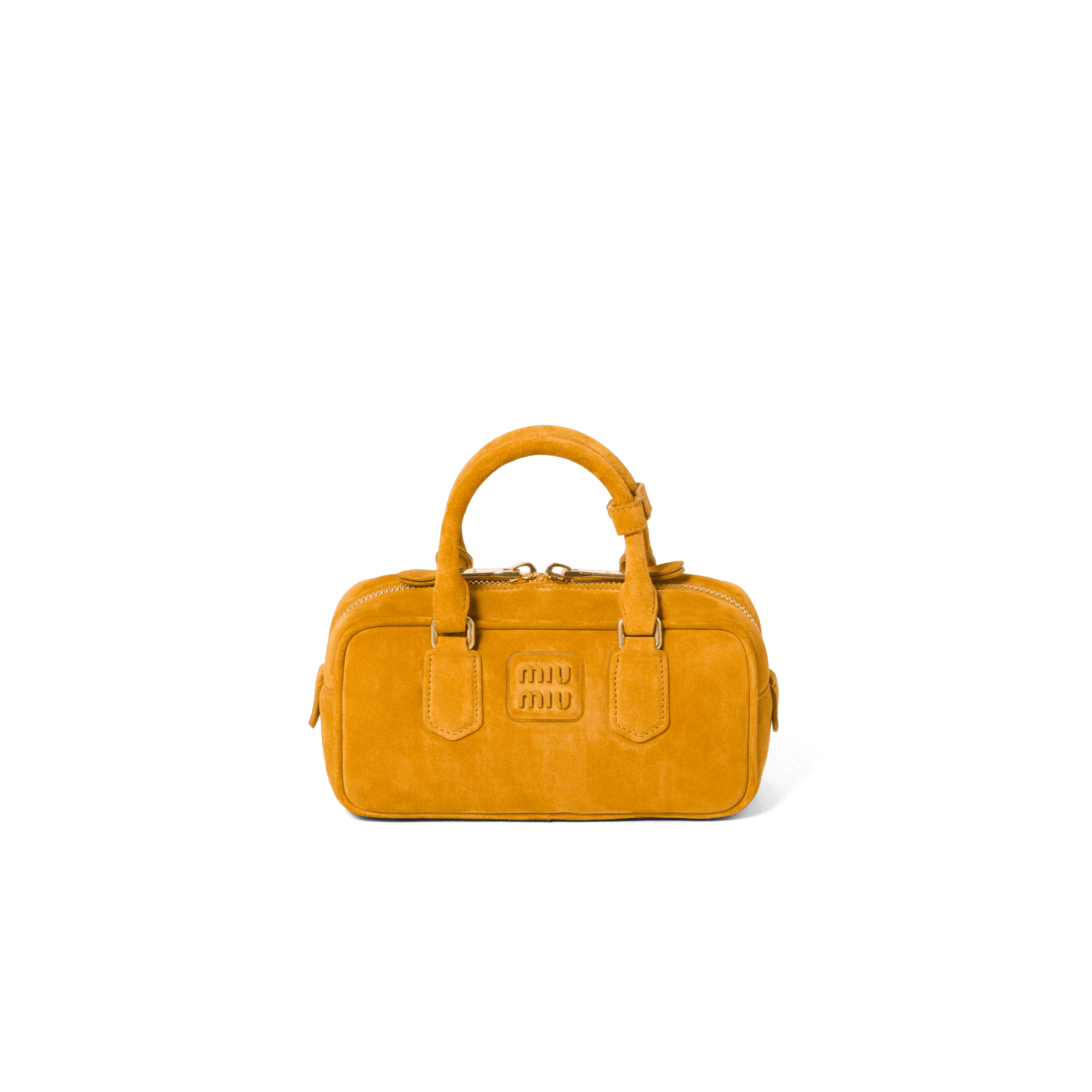 Arcadie 麂皮包款。NT$98,000(MIU MIU提供)