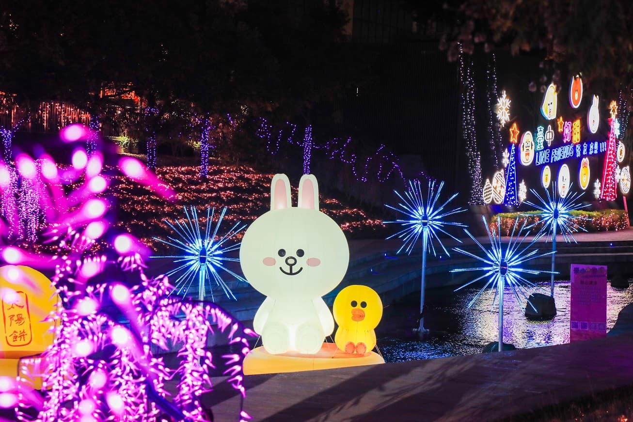 「台中好甜,LINE FRIENDS好友來樂!」大升級,除邀請全球人氣明星LINE FRIENDS來到台中。(台中市政府提供)