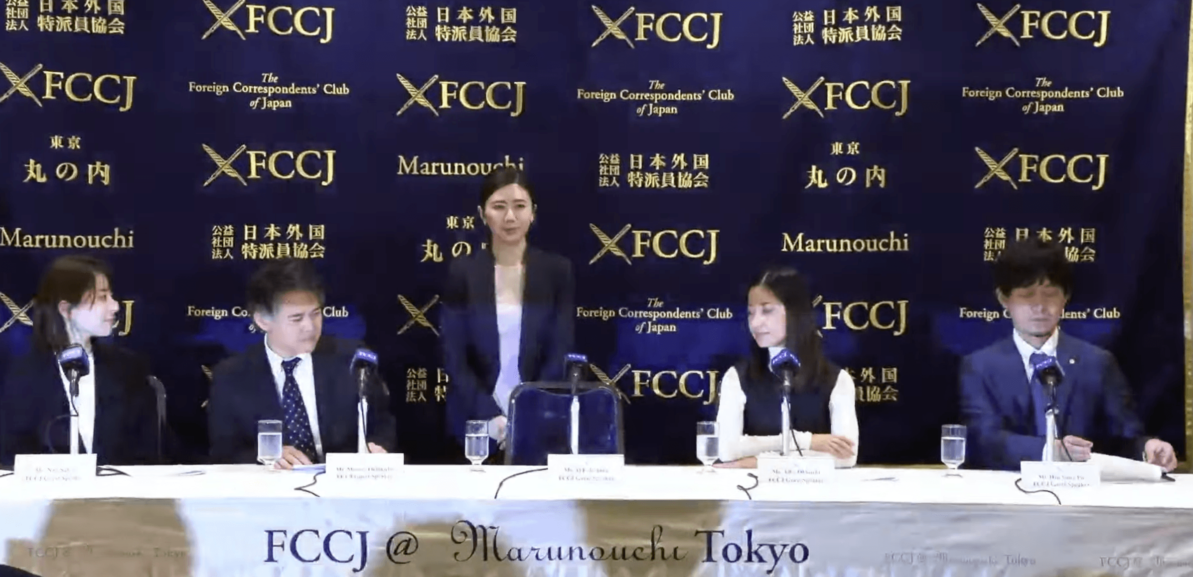 福原愛表示已與江宏傑達成共同協議。(截圖自YT直播)