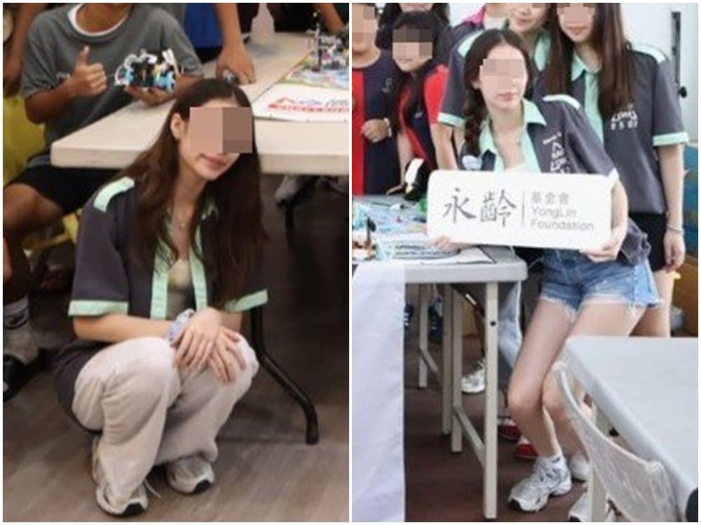 Sandy擁一頭長髮,跟媽媽長得非常像。(翻攝roboyouthtaiwan IG)