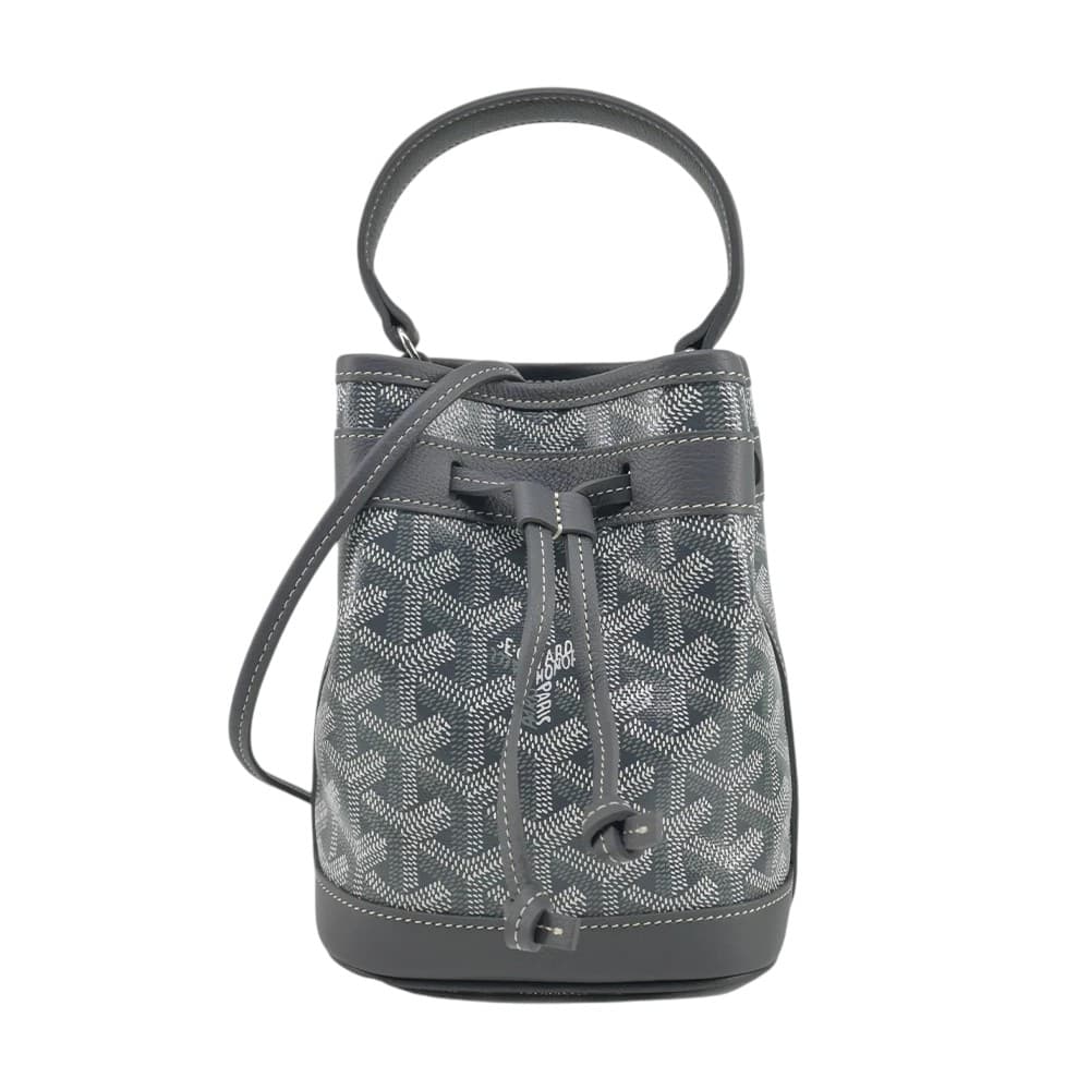 GOYARD MIN老花水桶斜背包。NT$89,500(BREEZE COUTURE提供)