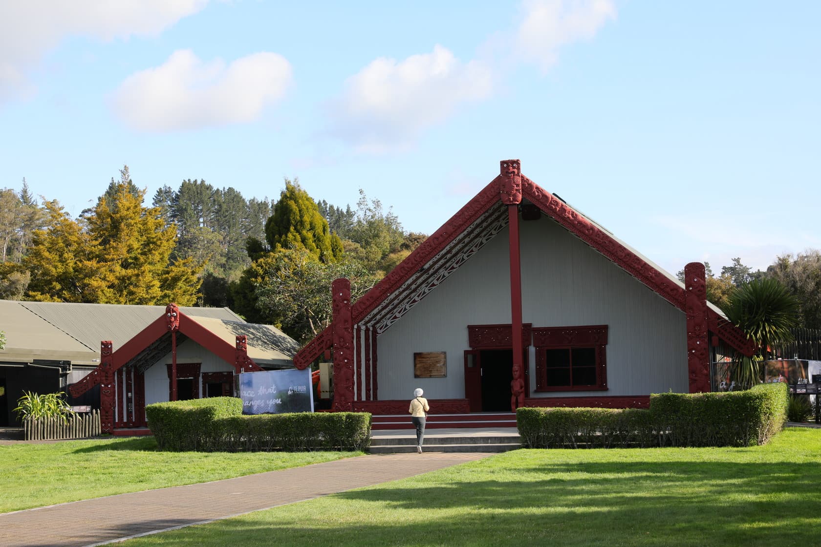 來到古老的毛利村「Te Puia」,能完整認識紐西蘭原住民文化。