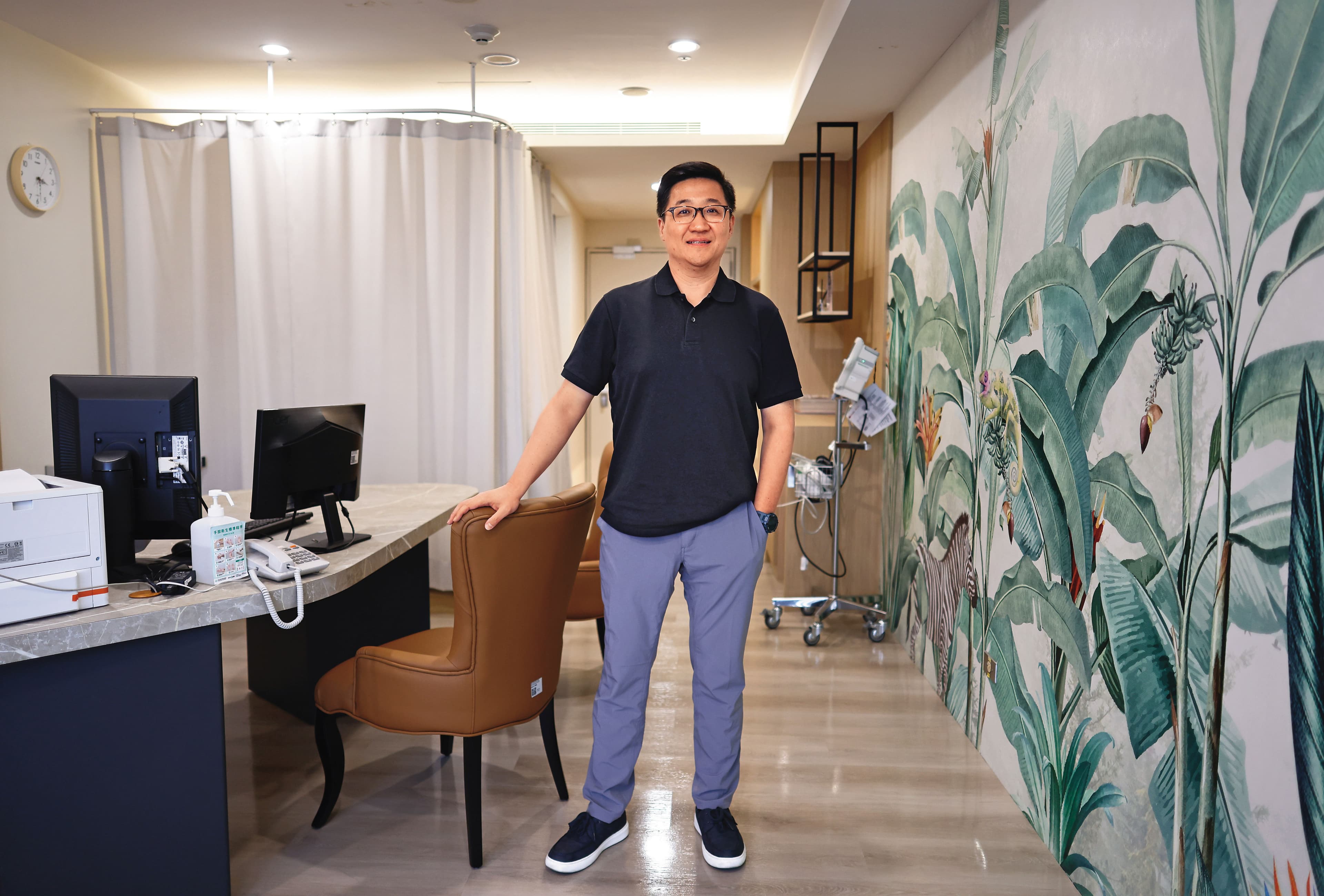 林譁誠說,醫生的身心靈只能靠自救,但是他清楚自己仍有急診魂。