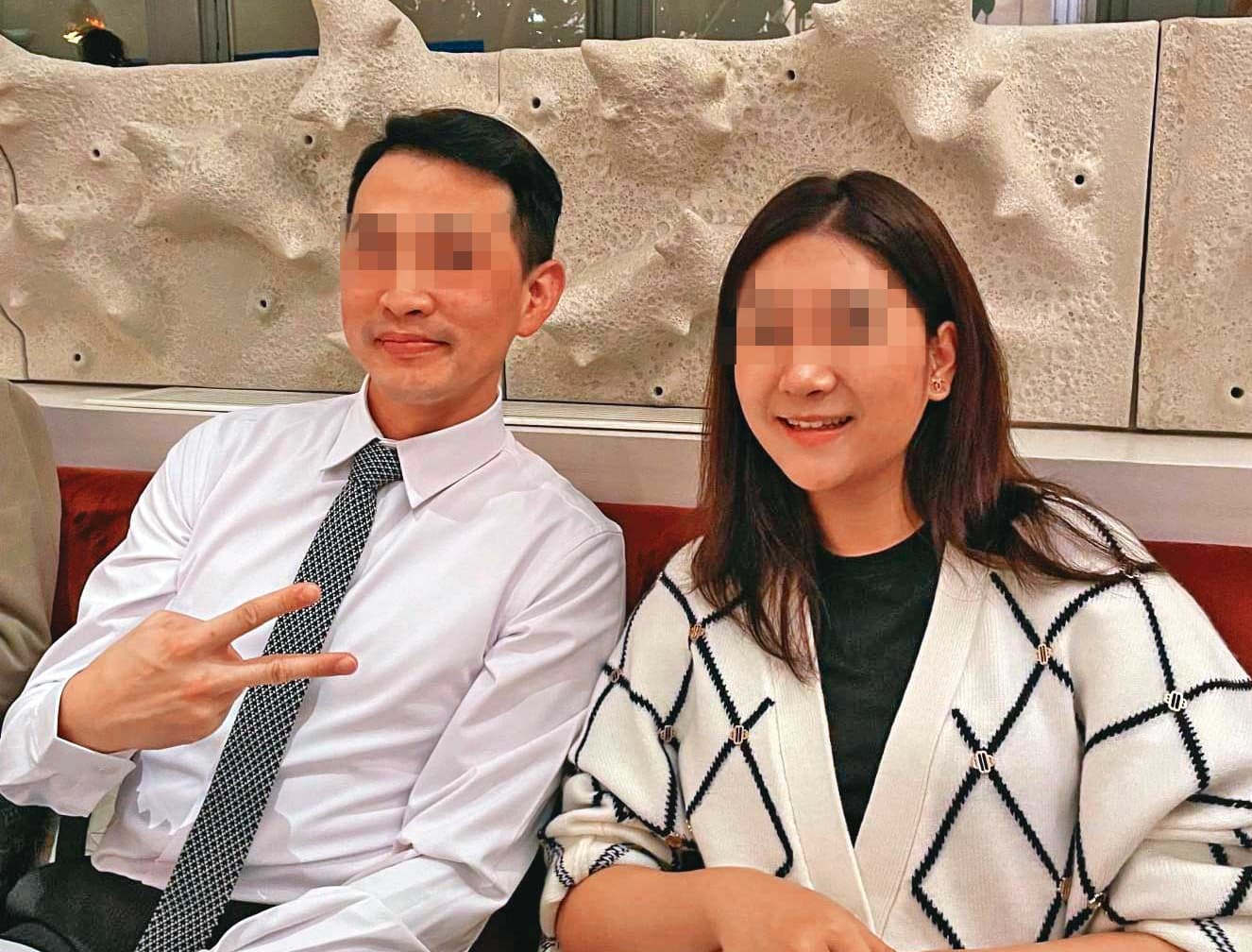 許女(右)與K女夫妻至巴黎玩,不料竟與K夫(左)萌發愛苗。(讀者提供)