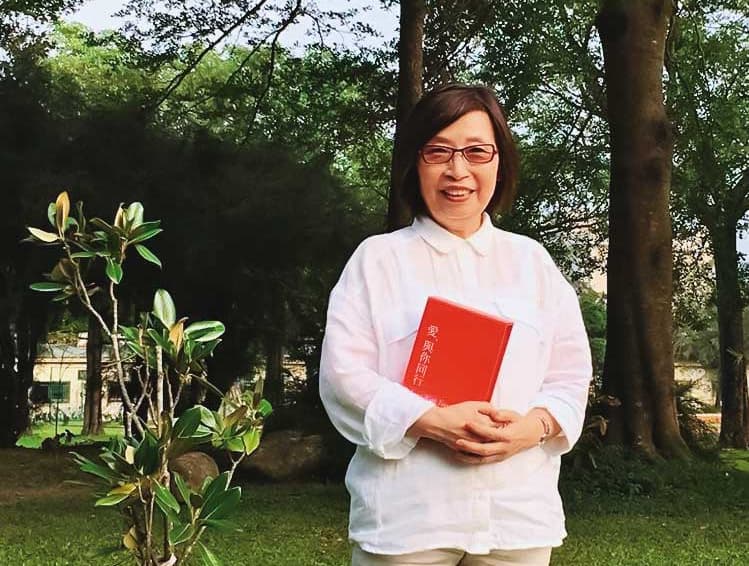 宋晶宜是台灣知名作家,其作品〈雅量〉被收入在教科書當中。(翻攝宋晶宜臉書)