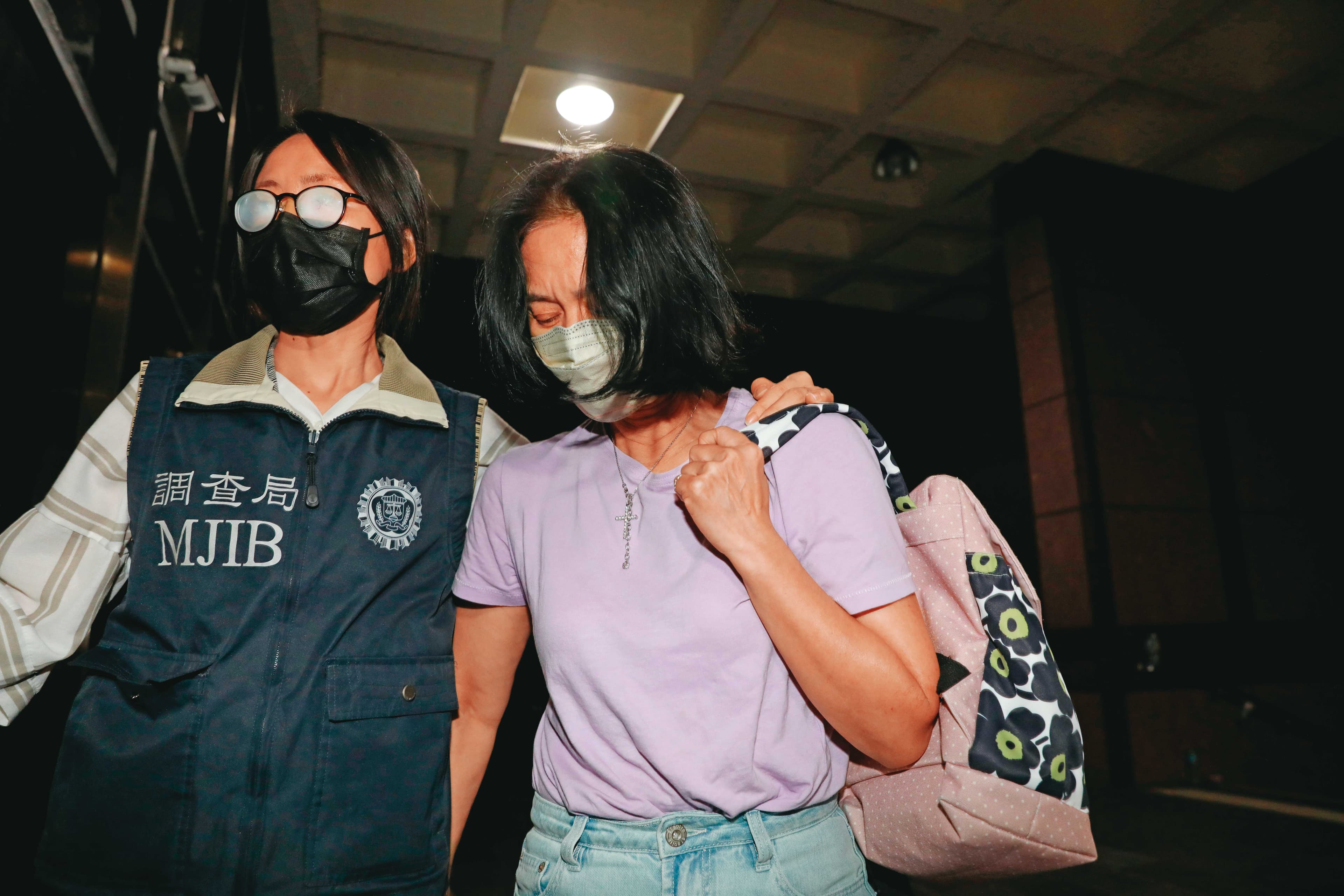 李文娟(圖)是柯文哲的高中同學李文宗妹妹,負責柯營財務收支及擔任木可公司負責人,訊後遭檢方諭知150萬元交保。