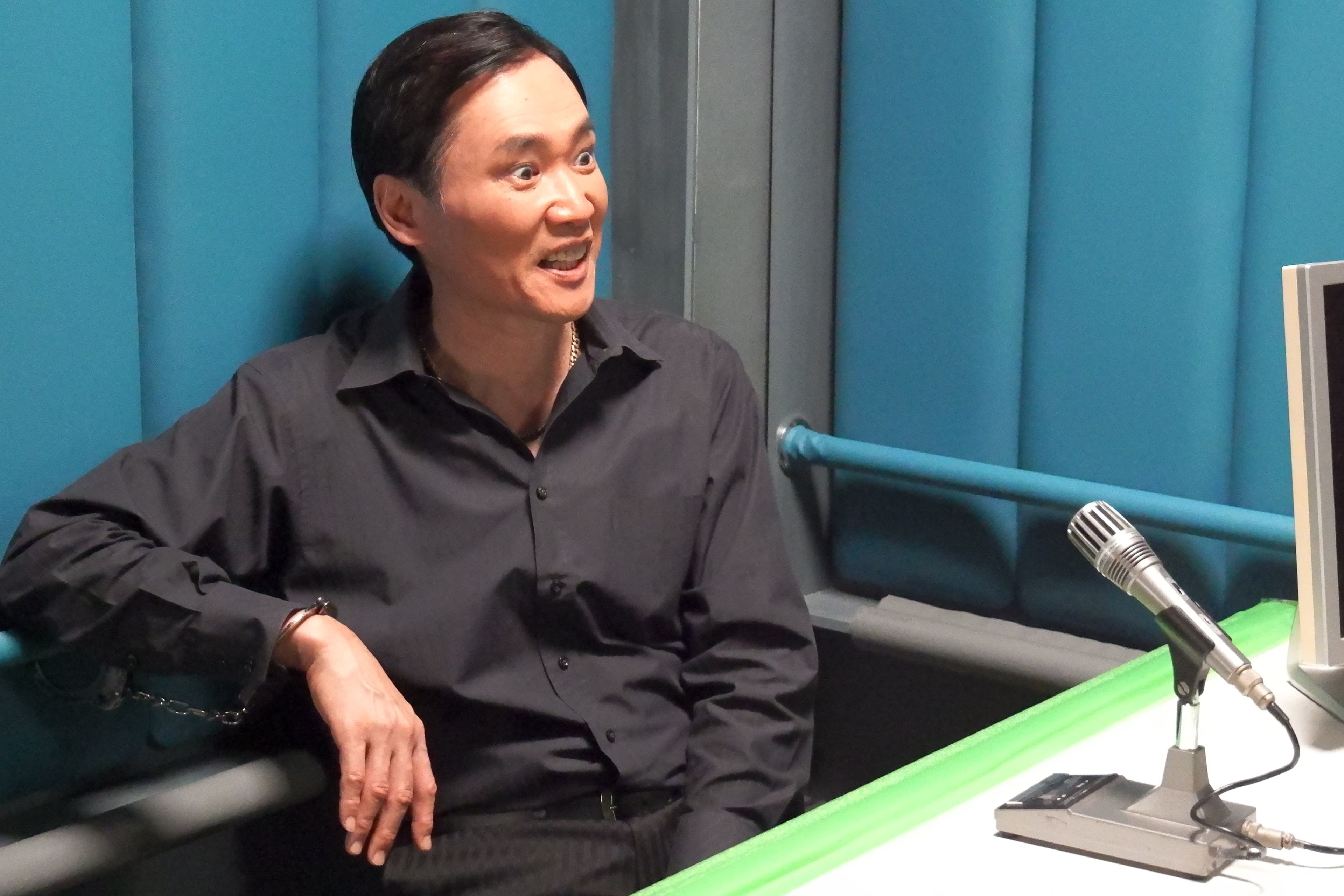 台灣演員應朗丰在《冰室蓮司:日本統一 台灣篇》飾演黑龍幫幫主,為戲苦練日文。(希望行銷提供)