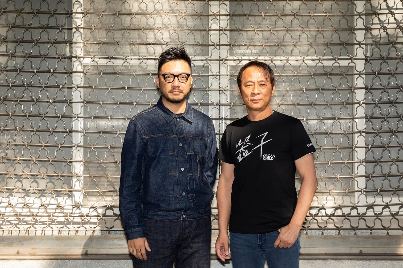 製片人梁宏志(右)與導演簡學彬(左)攜手合作,打造商業類型電影。