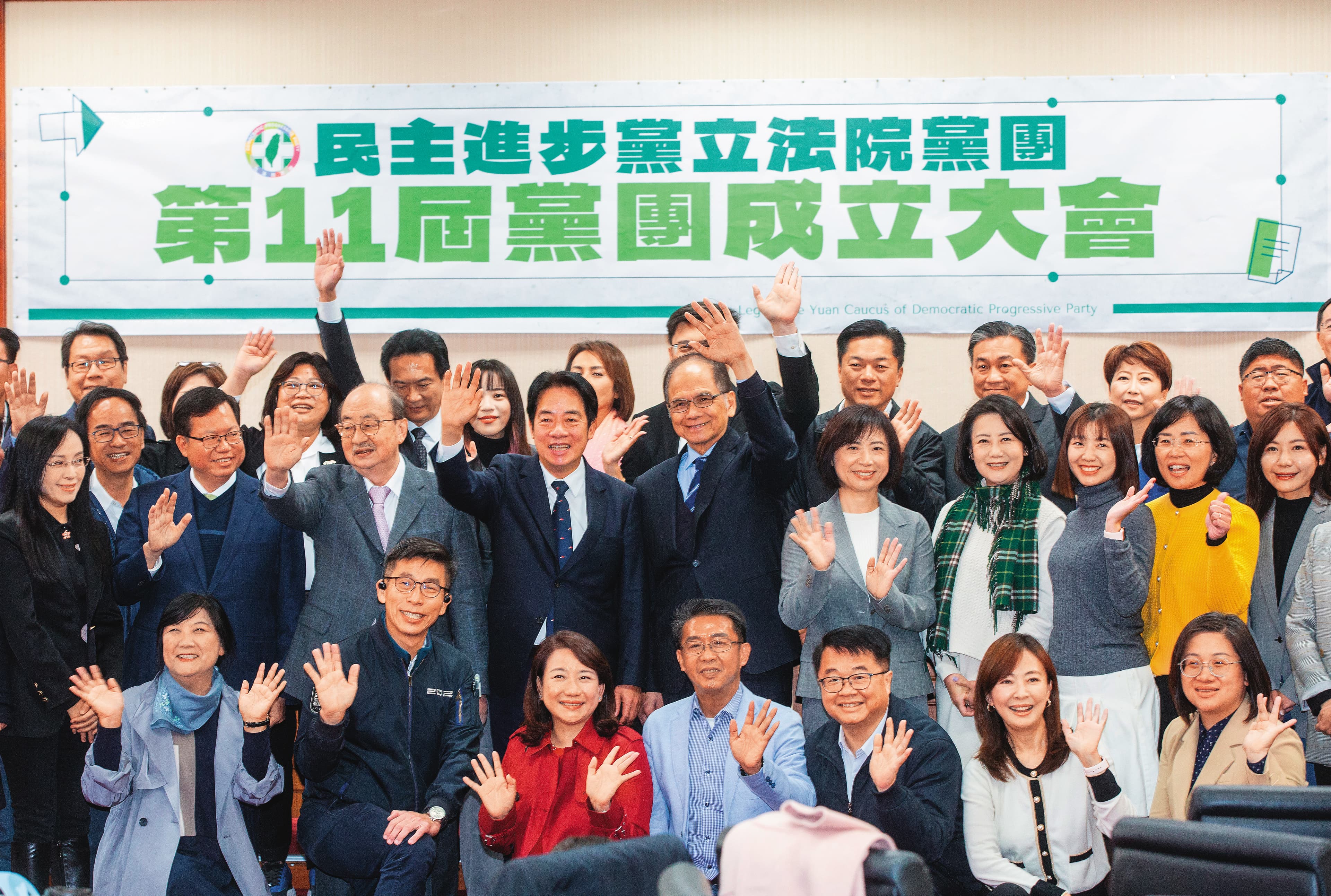 賴清德曾經的國會歷練,讓他非常重視黨團表現,甚至親自出席本屆立院黨團成立大會。